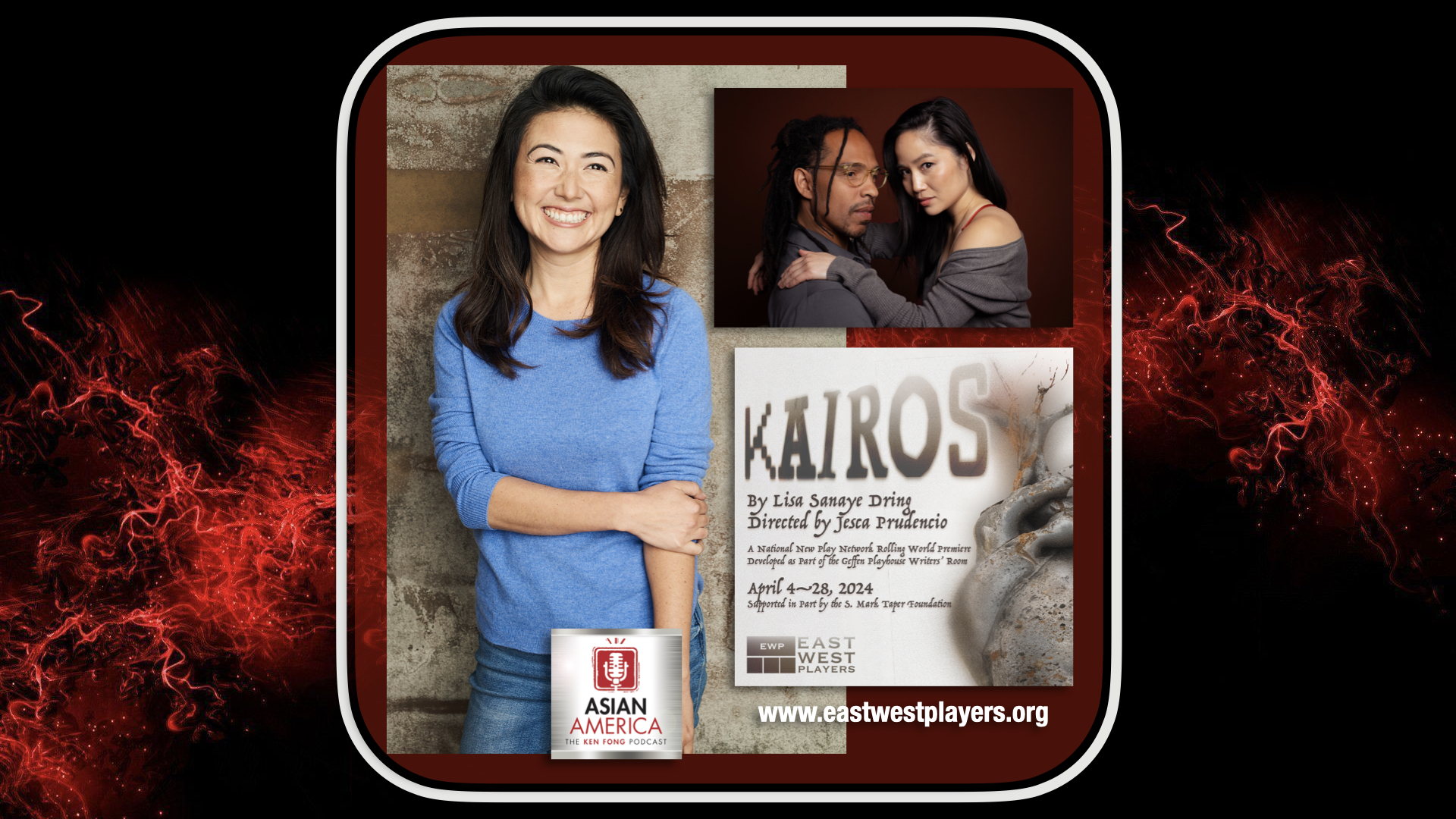 EP 470: Lisa Sanaye Dring On Her New Play “Kairos” @ East West Players Theater
